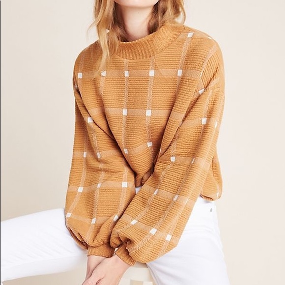 Anthropologie Sweaters - Anthropologie Bonnie Balloon Sleeved Pullover
